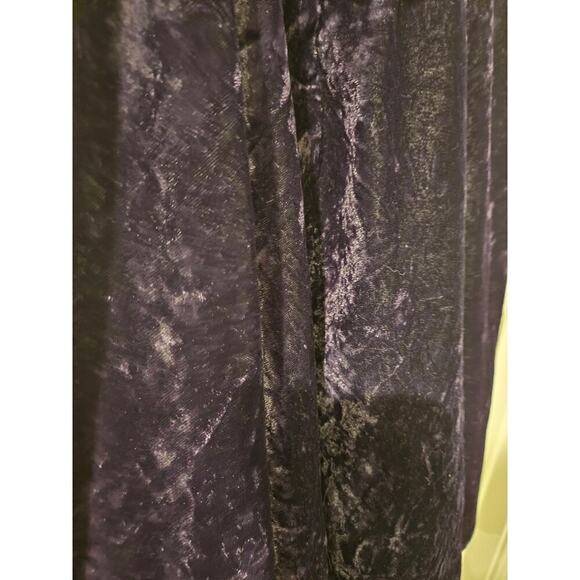 Jenni Jennifer Moore girls dress‎ purple crushed velvet size 6X - Picture 9 of 9